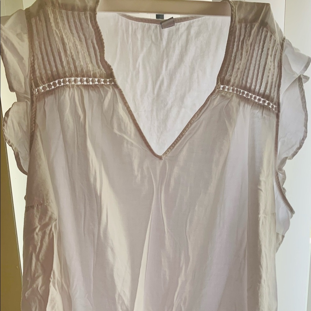 Like new rarely worn white blouse